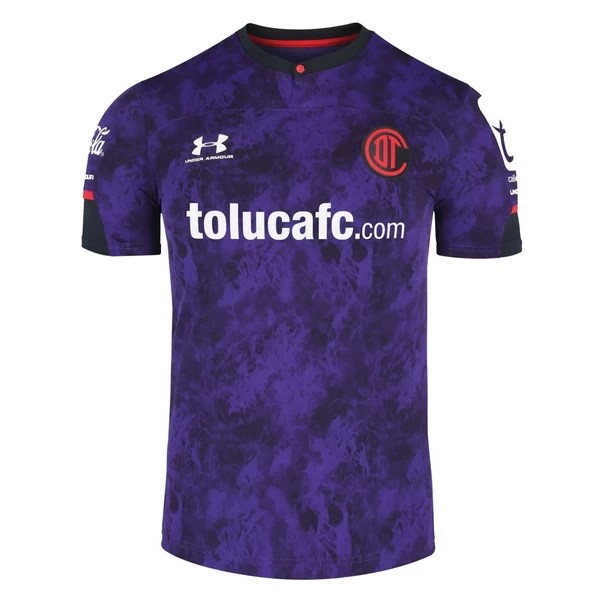 Tailandia Camiseta Deportivo Toluca Tercera equipo 2021-22 Purpura